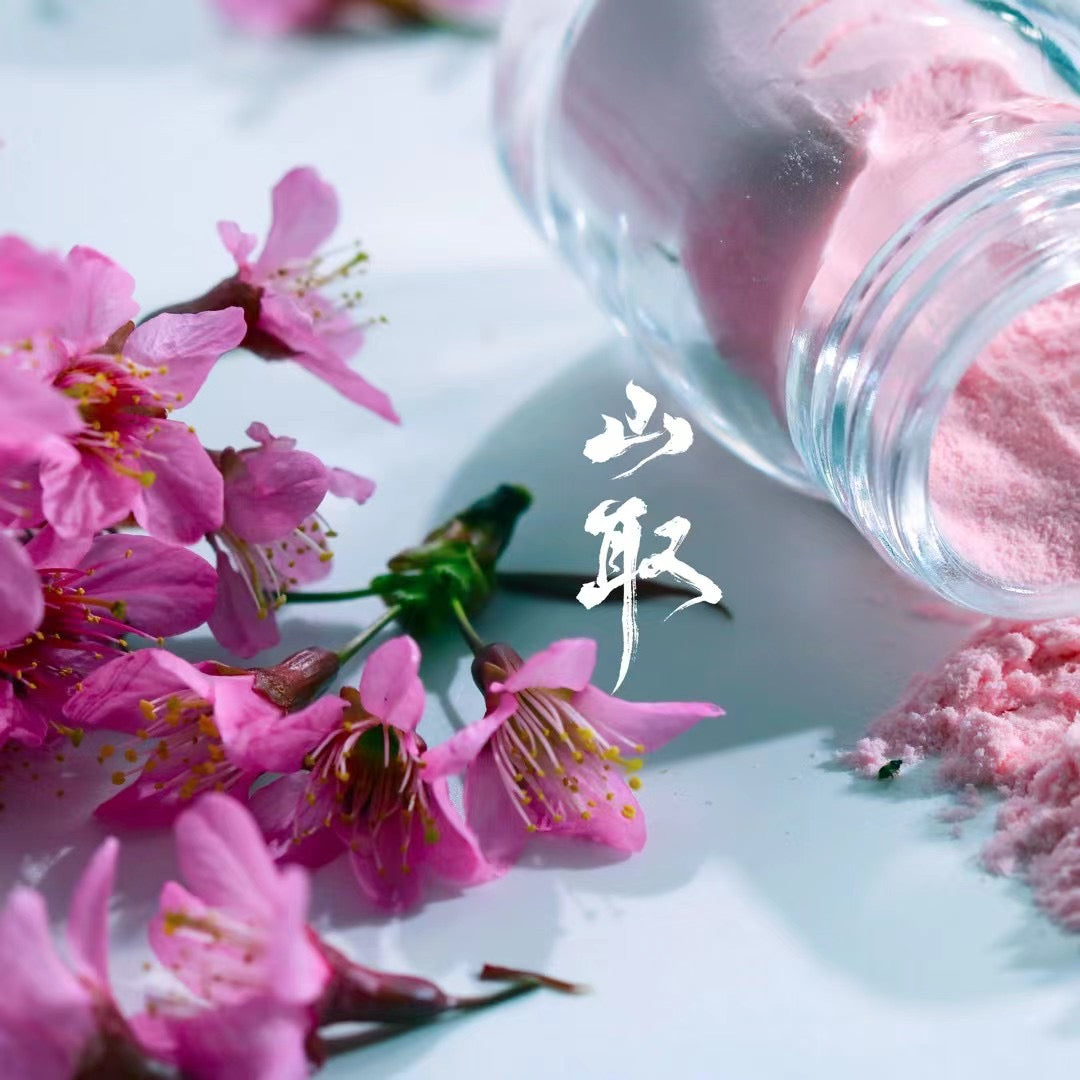 cherry flower pink-plant pigment