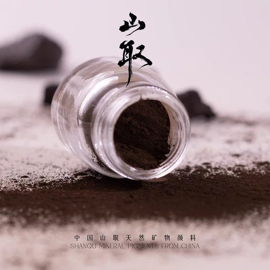 Black Pyrolusite-mineral pigment